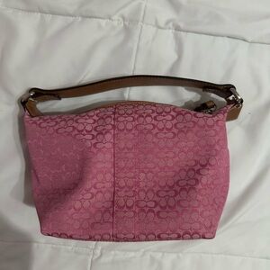 Pink Coach Purse